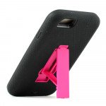 Wholesale Apple iPhone 6 4.7 Armor Hybrid Case w Screen and Stand (Hot Pink)